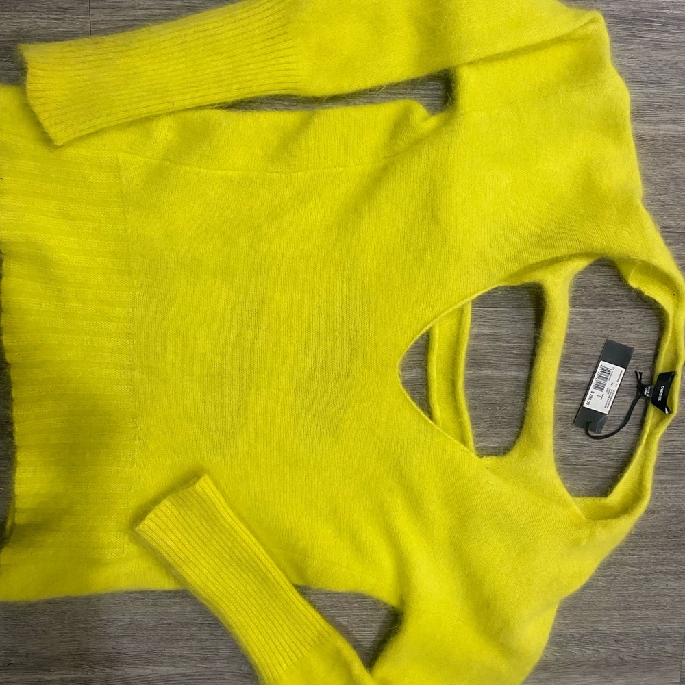 Diesel plush pull over sweater